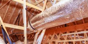 photo depicting an attic duct